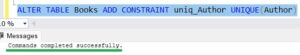 Difference Between Unique Constraints And Primary Key Constraints