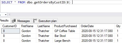 call multi statement table valued user defined function 1