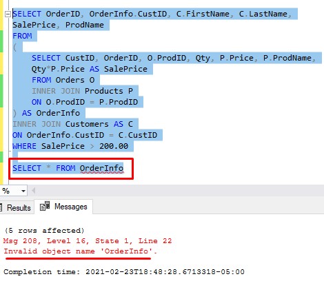 Derived Table In Sql Server: Everything You Need To Know