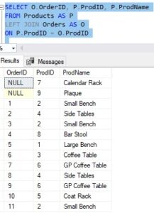 DIFFERENCE BETWEEN JOIN AND LEFT JOIN visual data 3