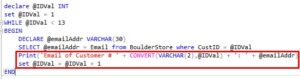 SQL Server WHILE loop: A decision structure you should know