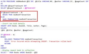 Are you making this ROLLBACK mistake in your stored procedures?