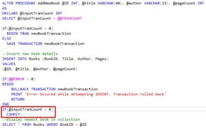 Are you making this ROLLBACK mistake in your stored procedures?