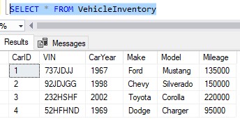 check constraint new vehicleInventory table