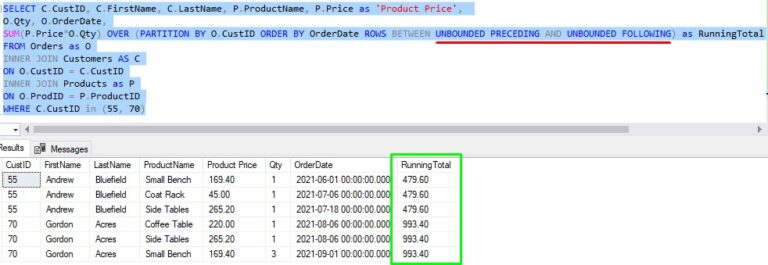 SQL Server Window Functions: An introduction for beginners