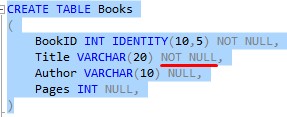how to change data type not null column