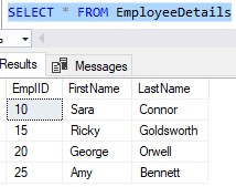 sql server change table name table content