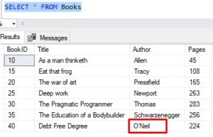 How To Escape A Single Quote In SQL Server - Simple SQL Tutorials