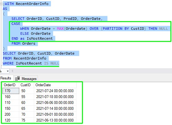 SQL Server NULLIF using CASE instead
