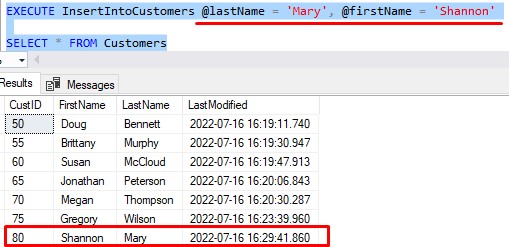 sql server best practices mixing up parameters