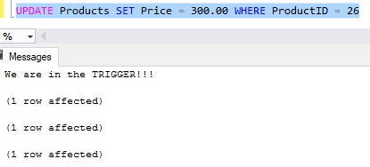 sql server triggers running update to populate helper table