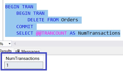 sql server nested transactions commit